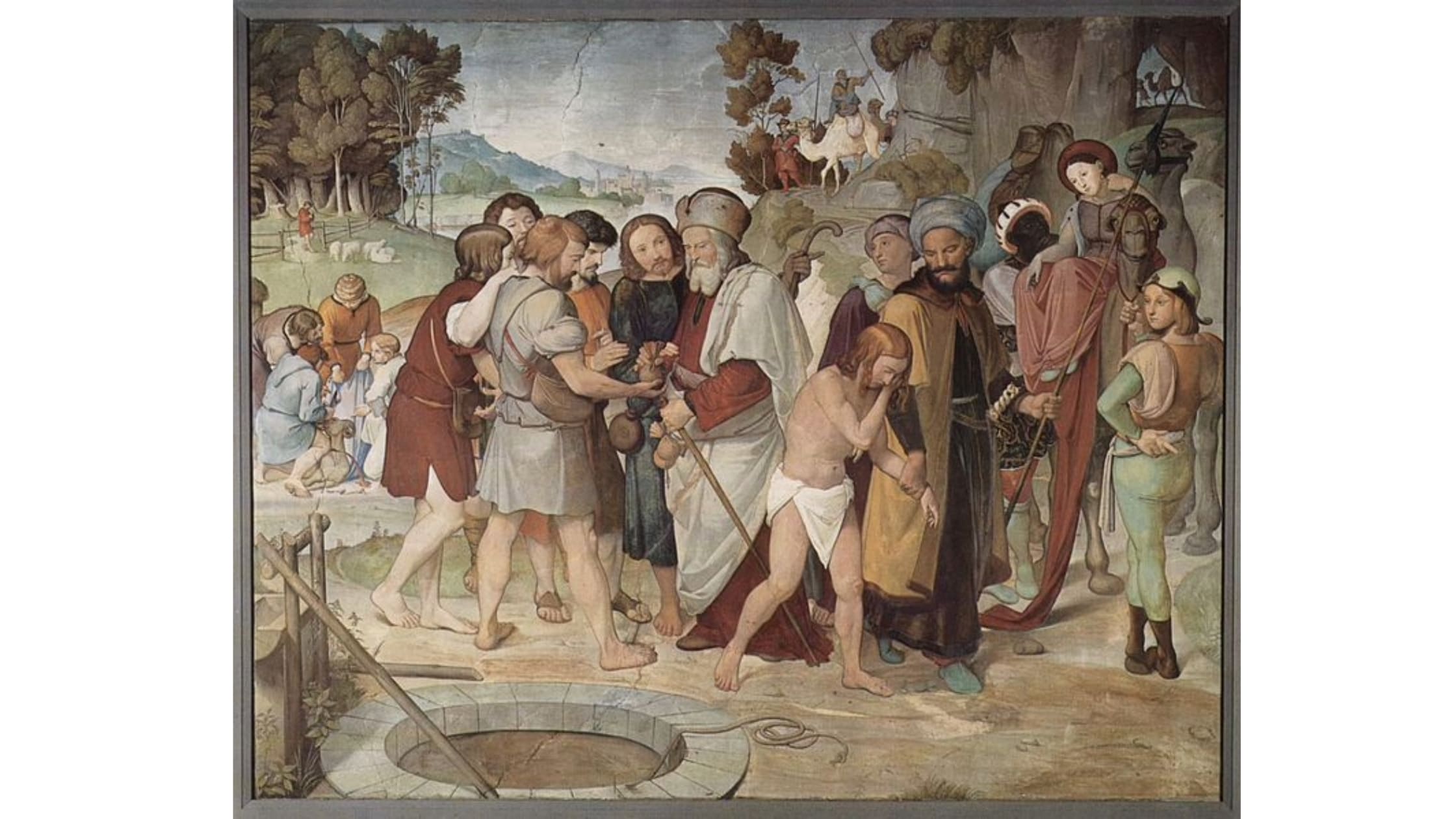 Giuseppe Venduto Dai Suoi Fratelli - un Capolavoro di Friedrich Overbeck e l'eredità dei Nazareni 