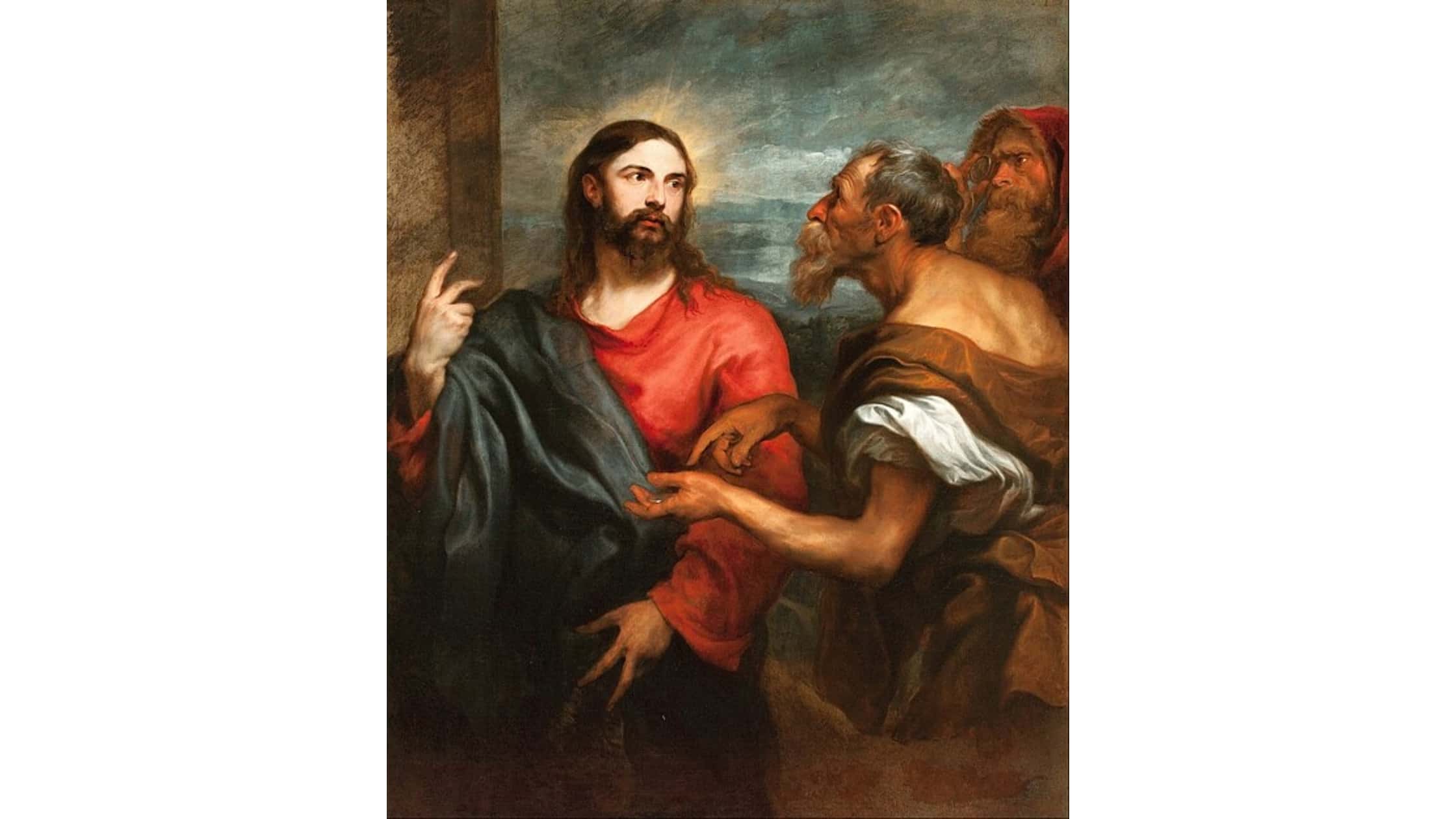 Cristo della moneta - il denaro come simbolo di autorità e fedeltà spirituale nel capolavoro di Van Dyck 