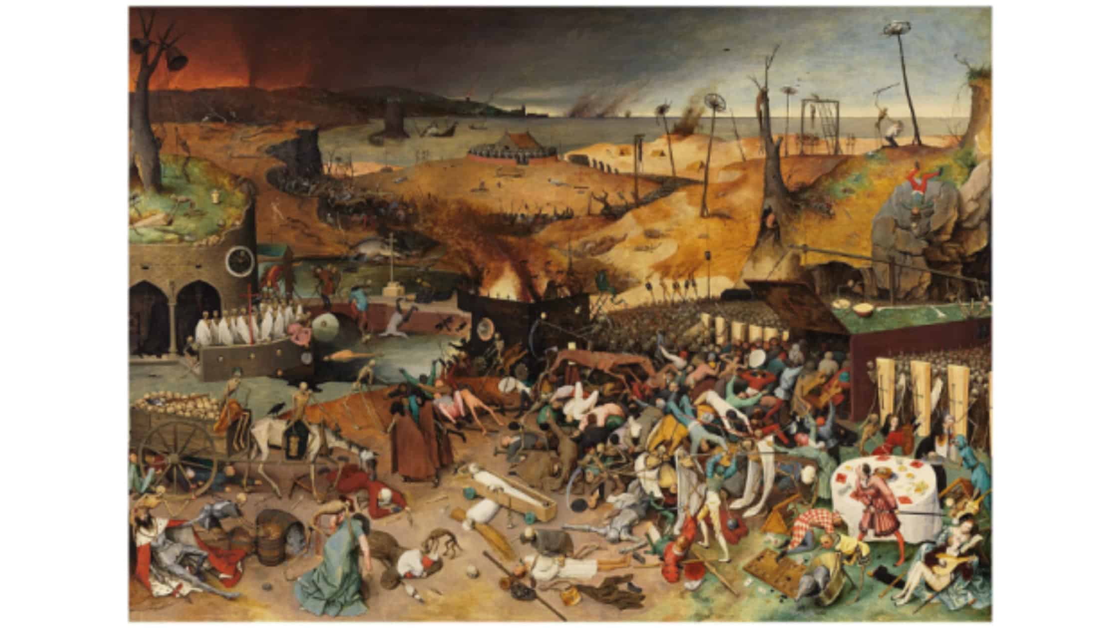 Il trionfo della morte di Pieter Bruegel - una dura riflessione su ricchezza e condanna dell'aldilà