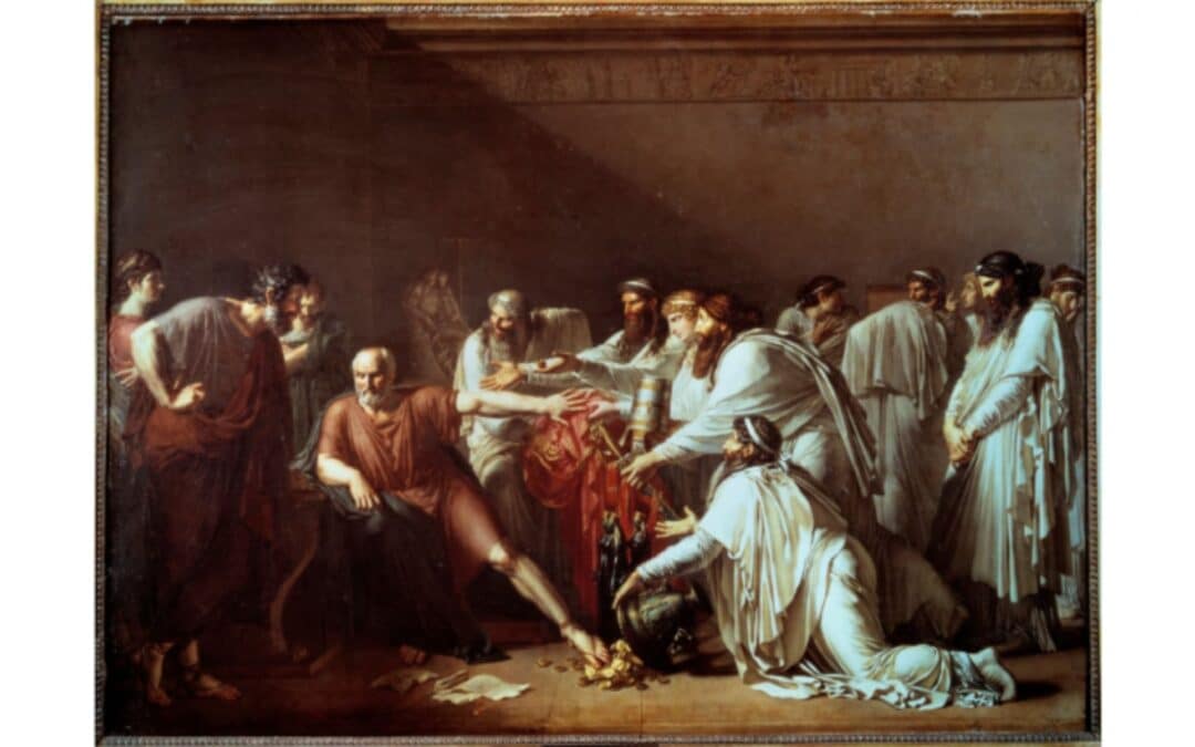 Ippocrate rifiuta i doni di Artaserse: il trionfo dell’etica medica nell’arte di Anne-Louis Girodet