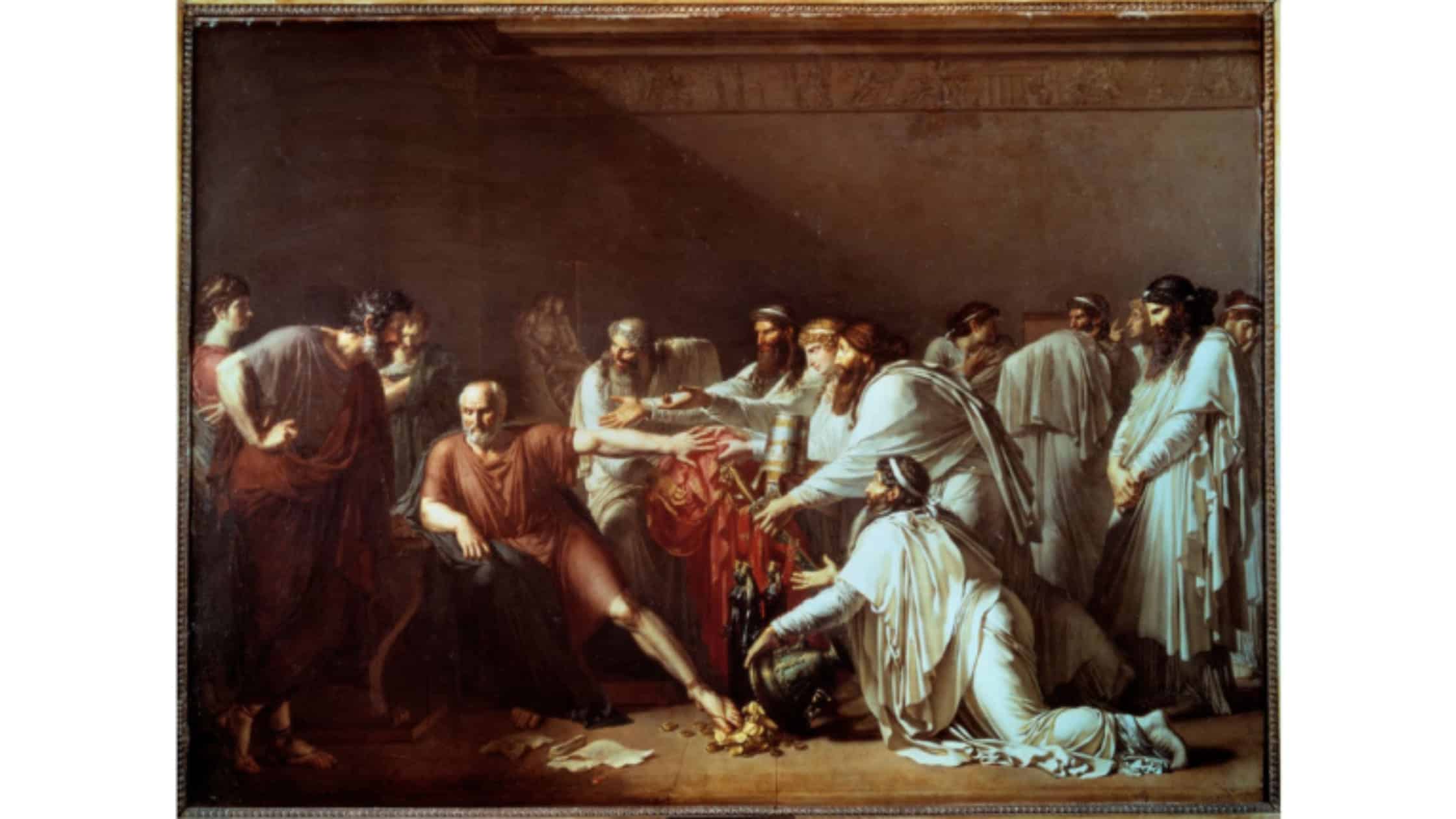 Ippocrate rifiuta i doni di Artaserse - il trionfo dell’etica medica nell’arte di Anne-Louis Girodet