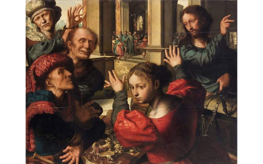 “La vocazione di Matteo”: denaro e trasformazione spirituale nell’opera di Jan Sanders Van Hemessen