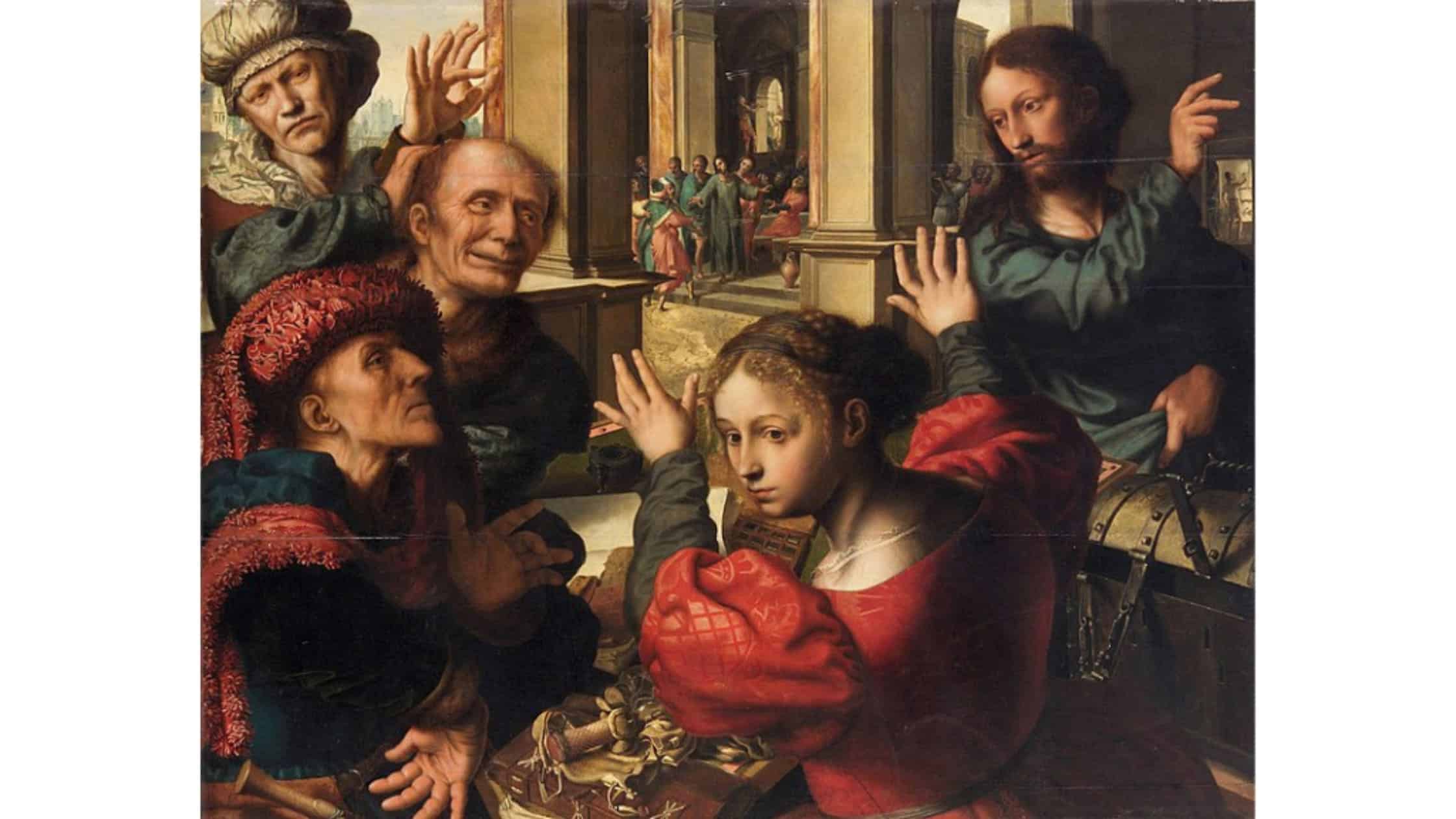 La vocazione di Matteo - denaro e trasformazione spirituale nell’opera di Jan Sanders van Hemessen