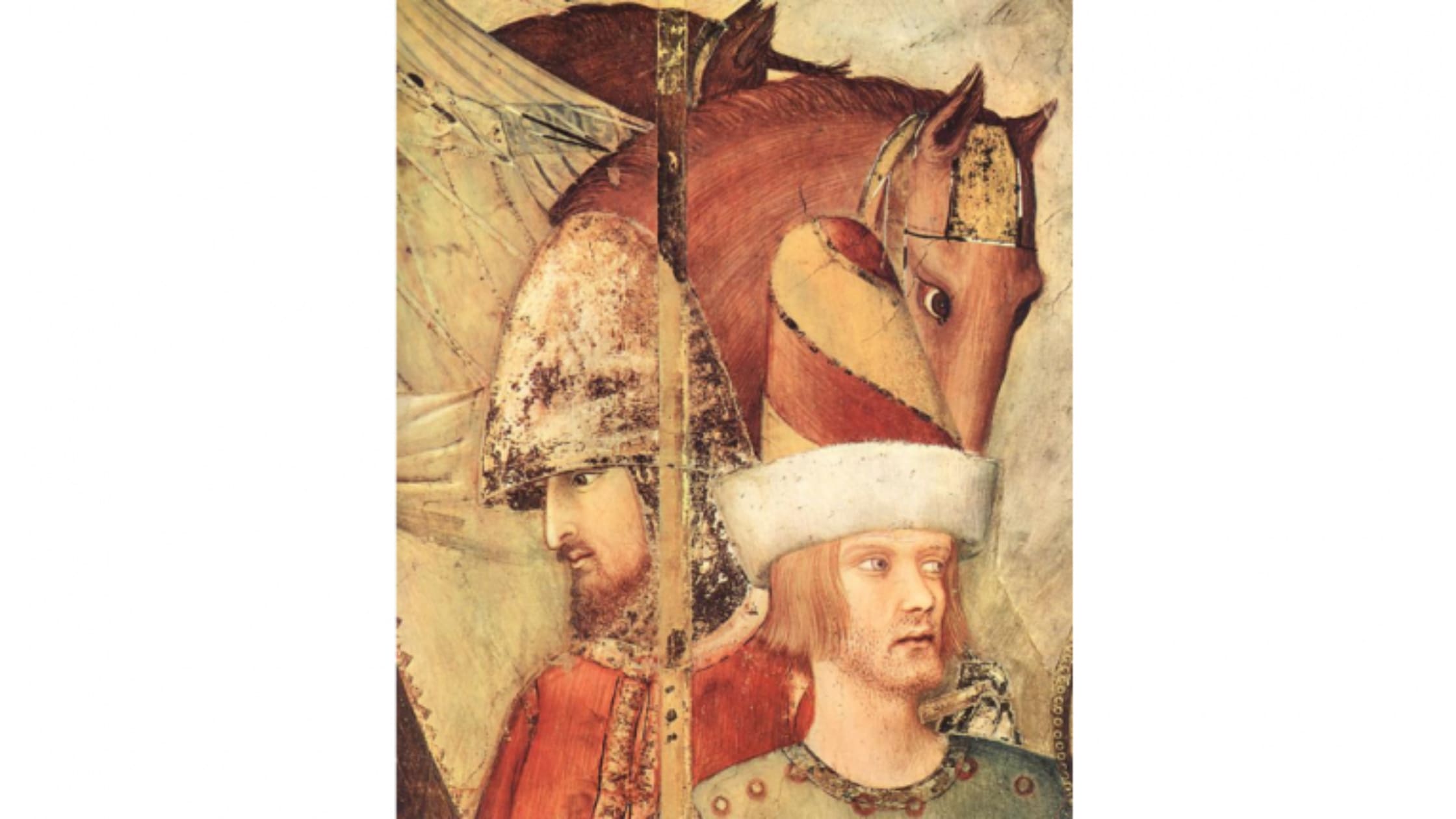 San Martino rinuncia alle armi - denaro e spiritualità nell’affresco di Simone Martini