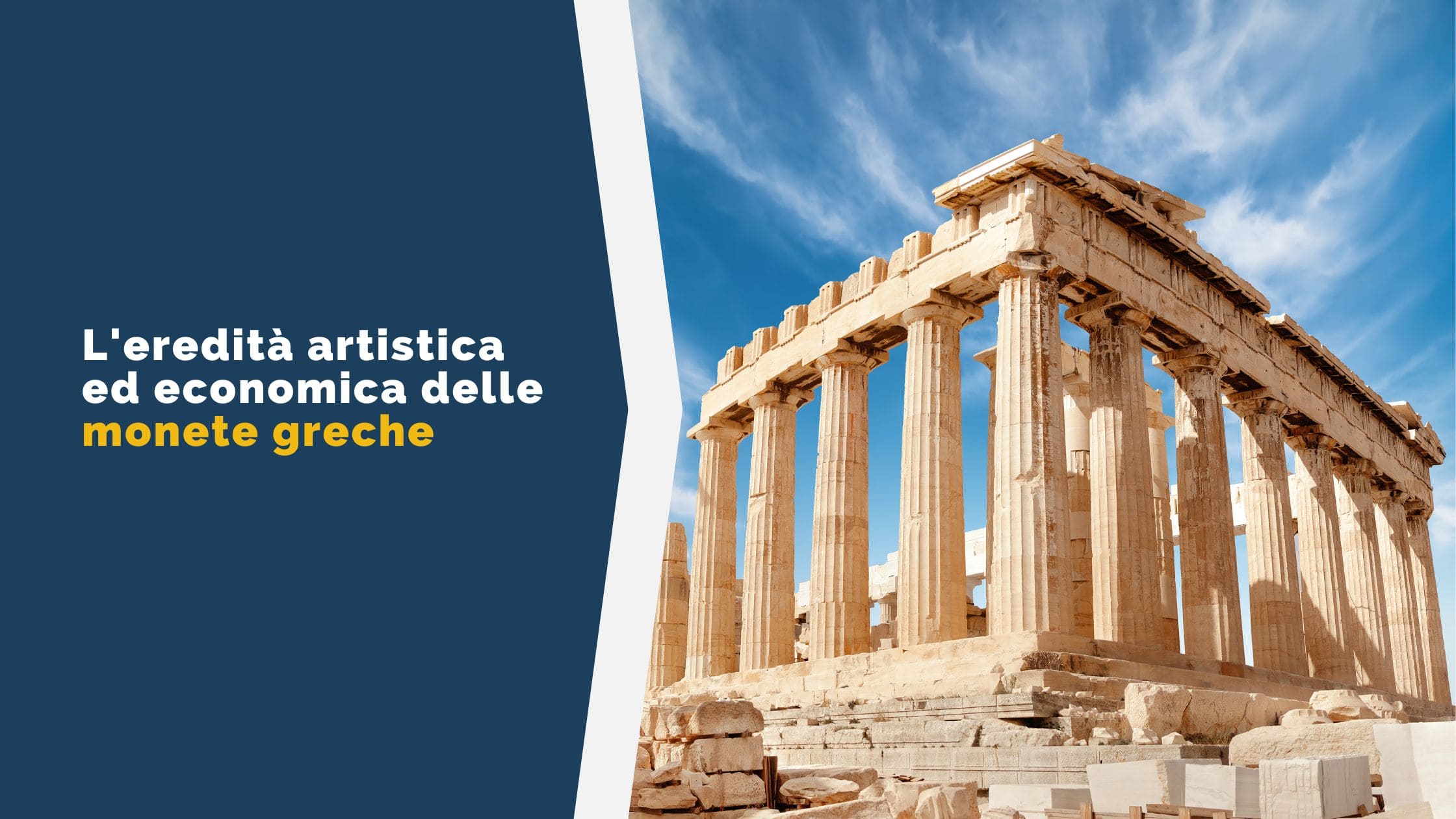 L'eredità artistica ed economica delle monete greche