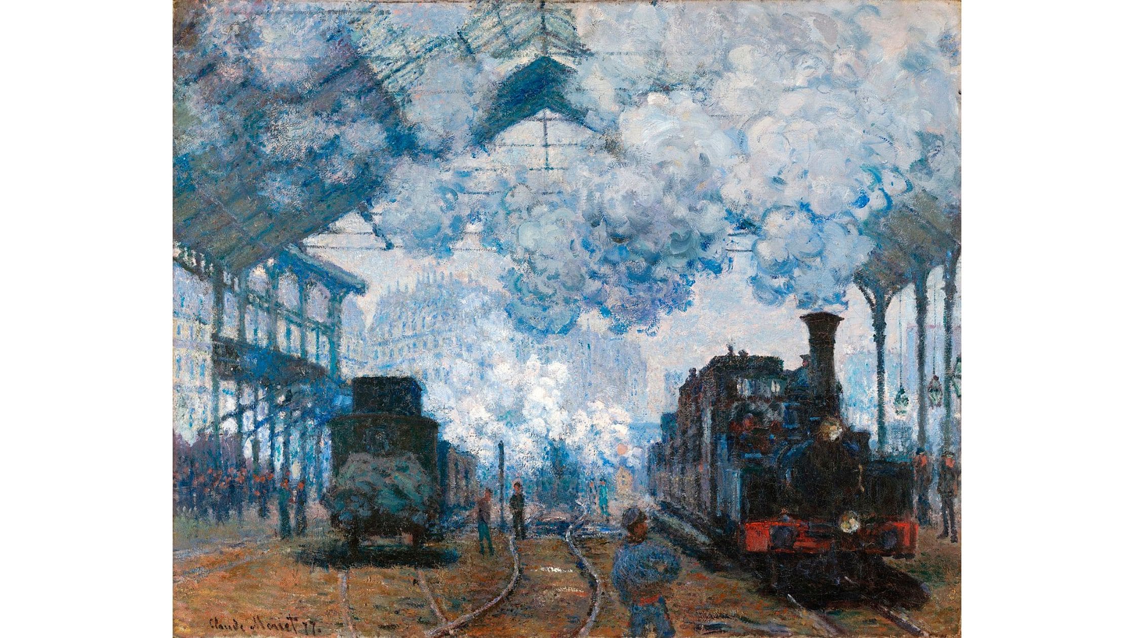 La Gare Saint-Lazare di Claude Monet - Lo standard aureo e la storia finanziaria La Gare Saint-Lazare di Claude Monet - Lo standard aureo e la storia finanziaria