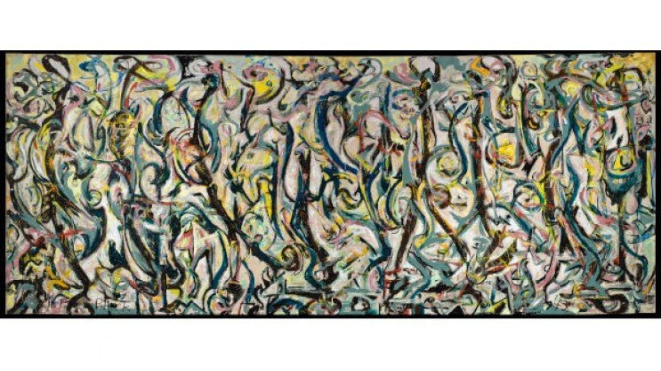L'arte della Grande Depressione - Murale di Jackson Pollock